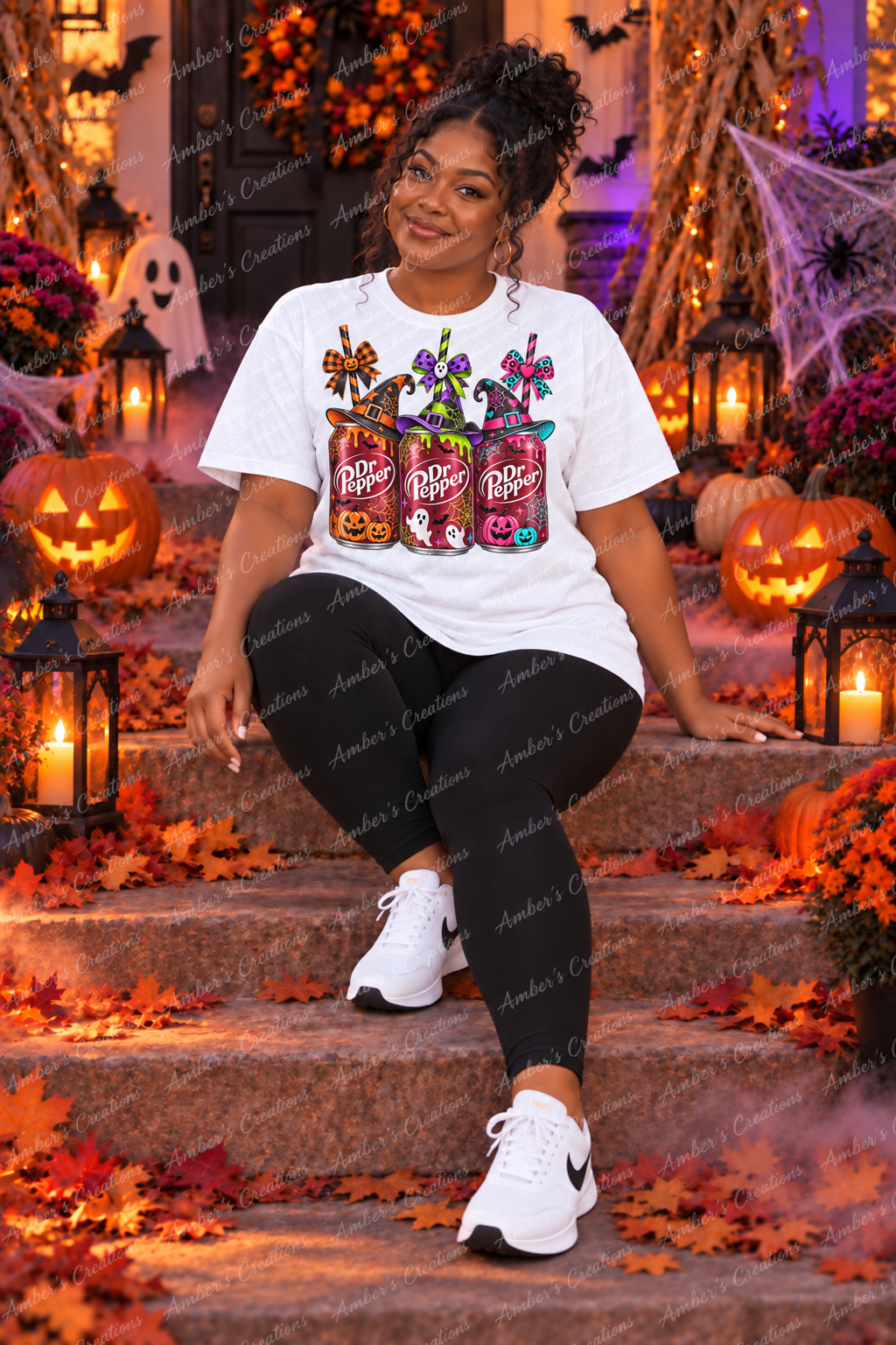 Spooky Sips Dr. Pepper Halloween PNG