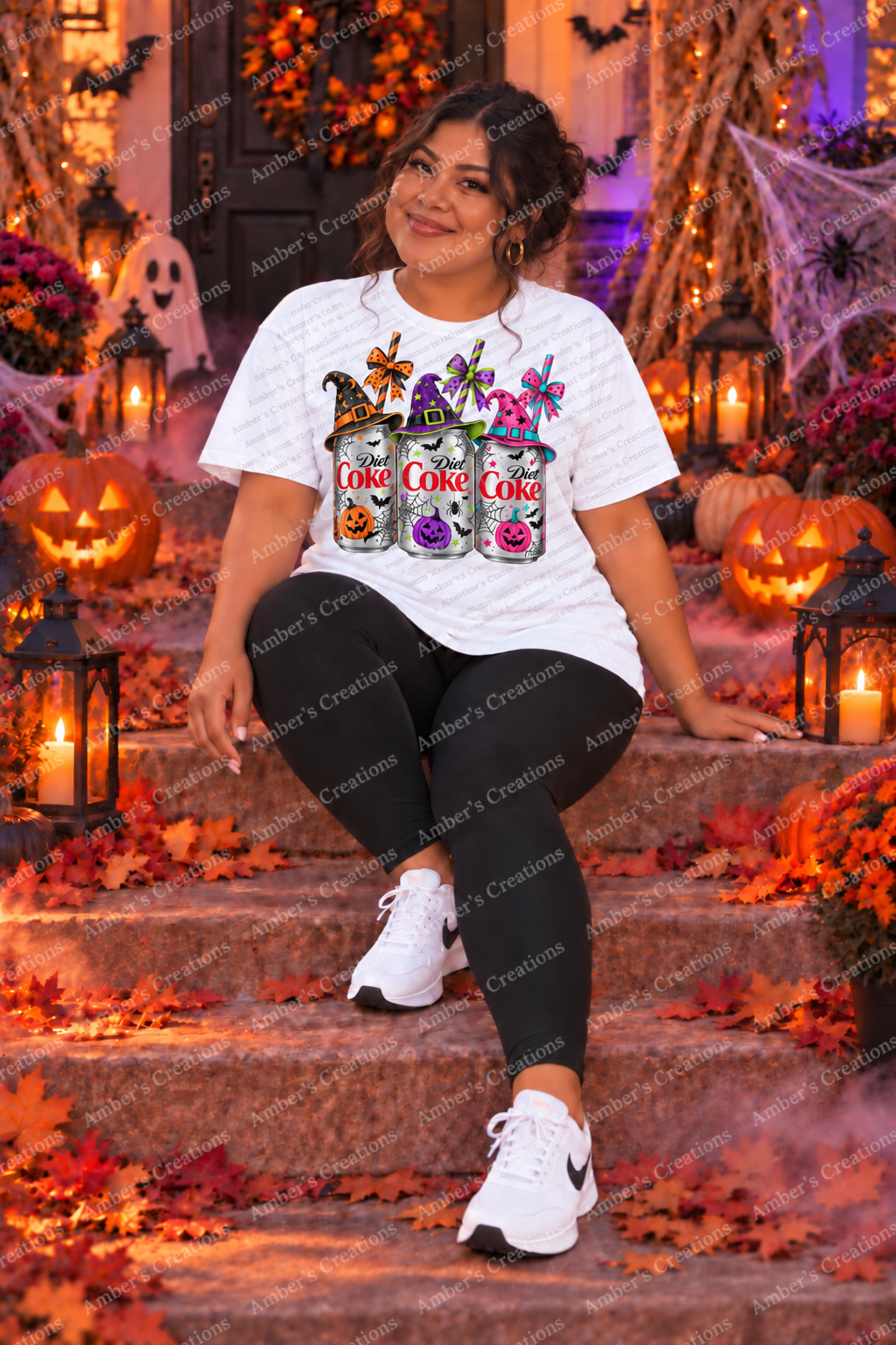 Spooky Sips Diet Coke Halloween PNG