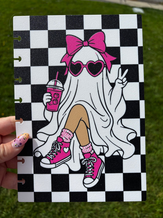 Ghost Pink Shoes – A5 3D Digital Product | Cover, Back & Rings