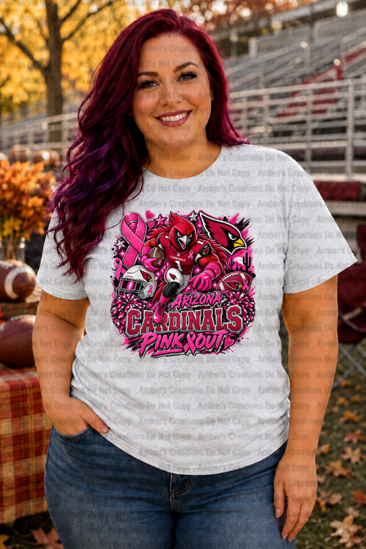 Cardinals Pink Out PNG