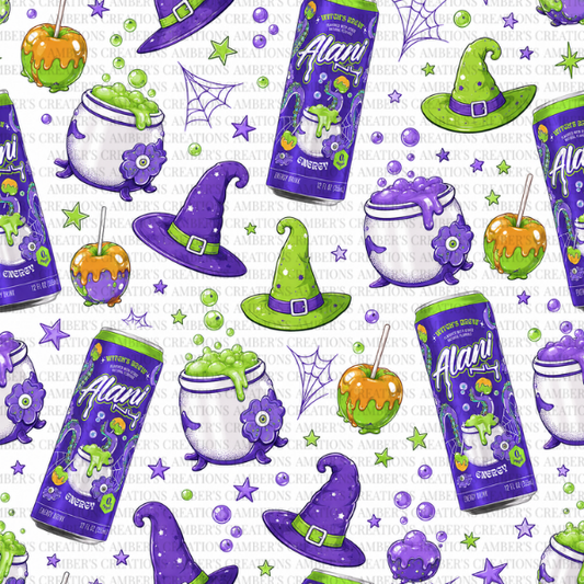Halloween Alani Seamless 2 Digital PNG