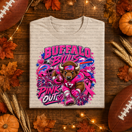 Buffalo Pink Out PNG