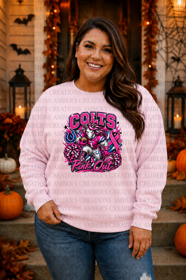 Colts Pink Out PNG