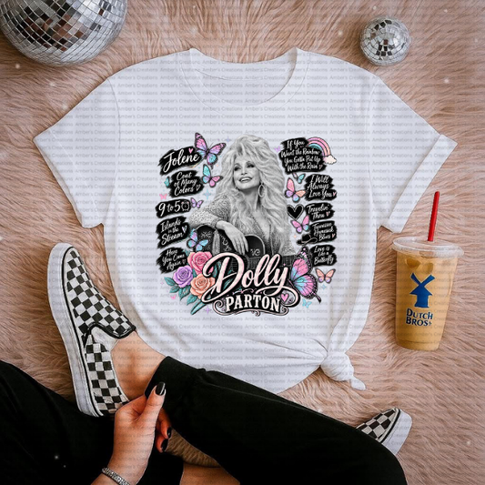 DP Music Shirt Black Writing