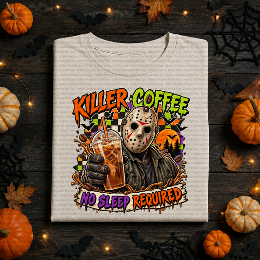 Killer Coffee No Sleep Required PNG