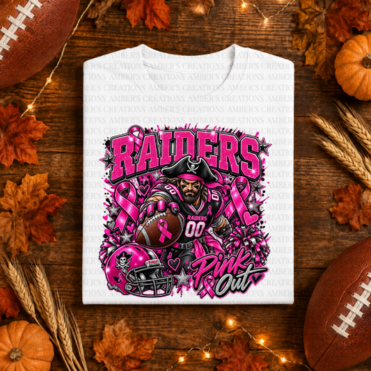 Raiders Pink Out PNG