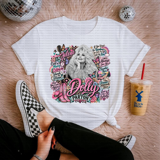 DP Music Shirt Color Writing